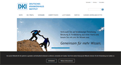 Desktop Screenshot of dki.de
